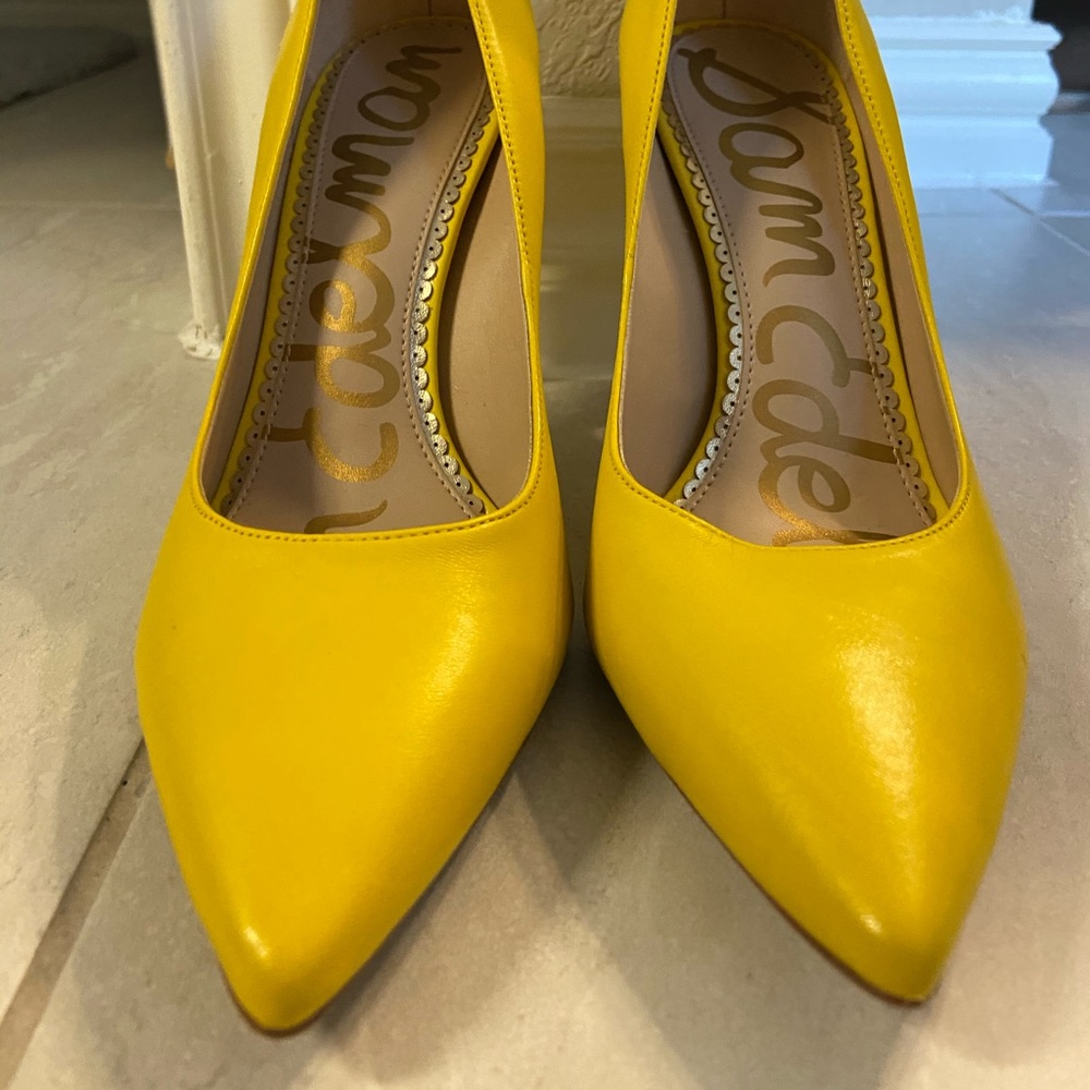 Yellow, Sam Edelman, pumps